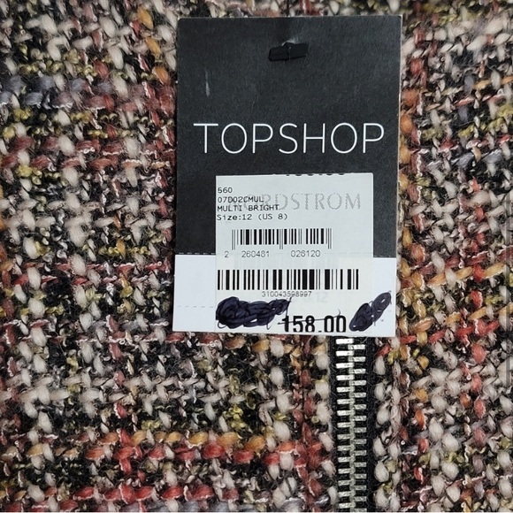 NWT Tweed Top Shop Coat - Picture 6 of 6
